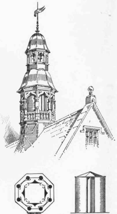 Fig 592   Kite's Extract cowl in Wood Turret.