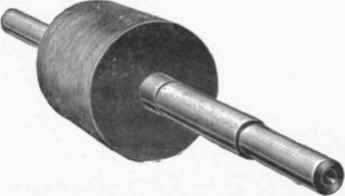Fig. 612   Shaft, with Discs in Position, forming Armature.