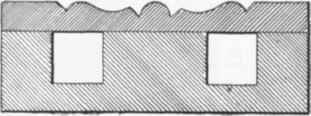 Fig 635   Section of Wood Case and Lid for Electric Wires.