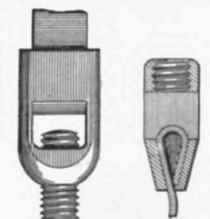 Fig. 715.  Elevation and Section of the Lewis Link.