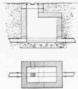 Fig340   Section and Plan of Shallow Manbote.