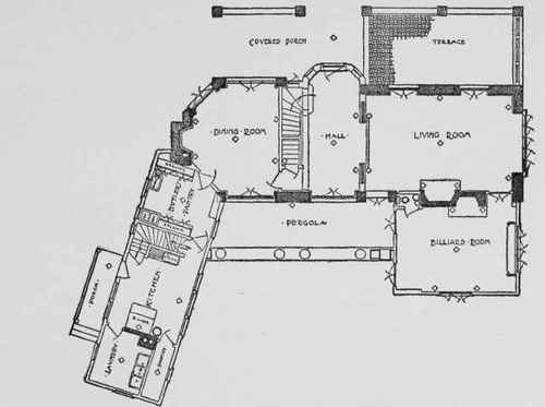 Plan of First Floor of Jack's House.
