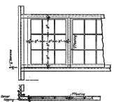 Montior Roof Ventilator with Fixed Sash.