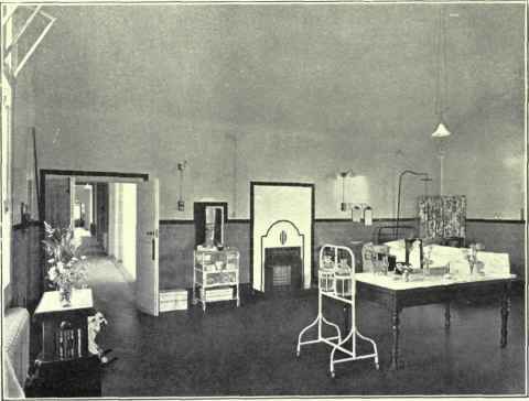 Interior of one of the Wards.