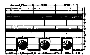 Cornices Dressing With Bricks Of Different Colours 75