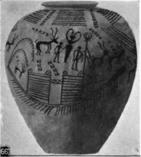 67. Ship on wall painting