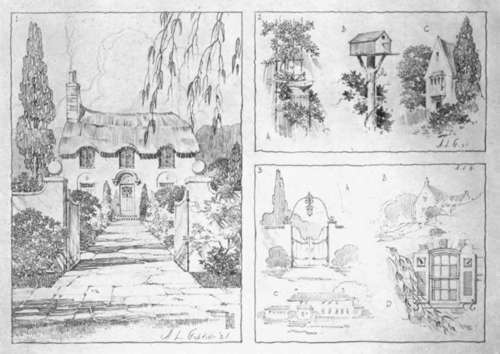A Somewhat Decorative Handling of Architecture and Its Accessories.