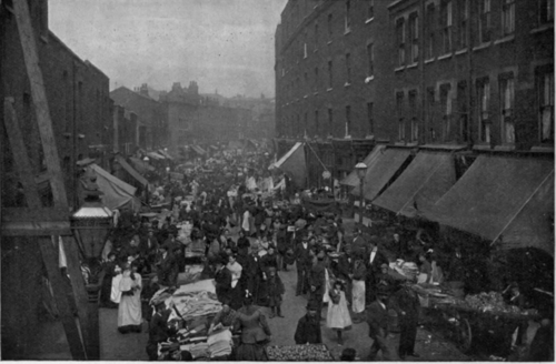 Westworth Street. Whitechapel of London
