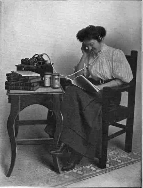 A LESSON IN LANGUAGE BY THE NEW TEACHER FRONTISPIECE (Photography Applied to Advertising)