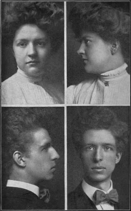 Illustration No. 19 Examples of Fully Retouched Negatives Profile and Front Views