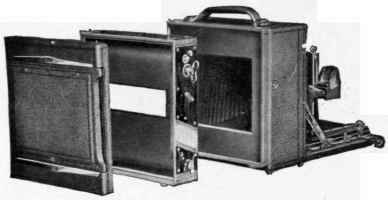 Illustration No. 51c. Showing Relative Position of Focal Plane Shutter. See Paragraph 718.