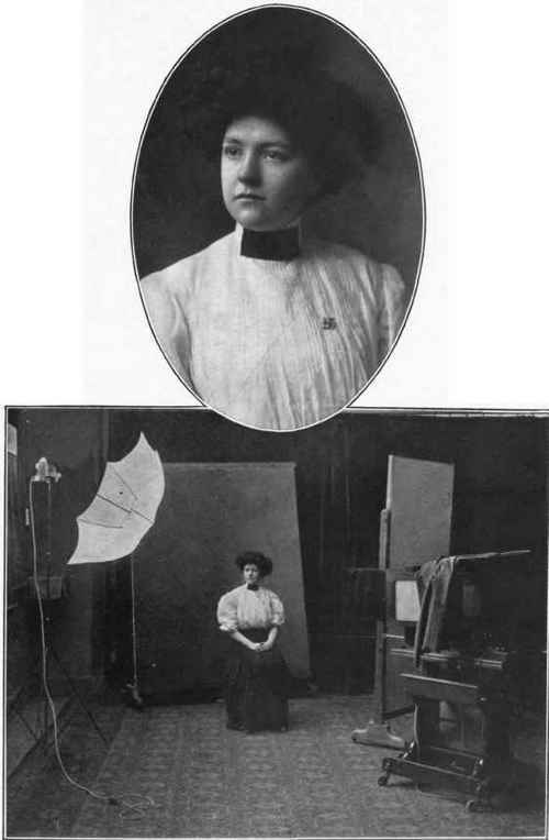 Illustration No. 83 Flashlight Portraiture Rembrandt Lighting Portrait and Room See Paragraph No. 591