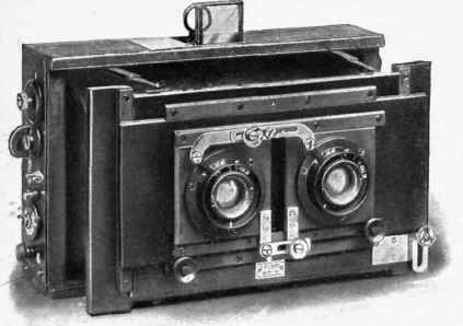 Stereoscopic Camera   Goerz Anschiitz Folding<