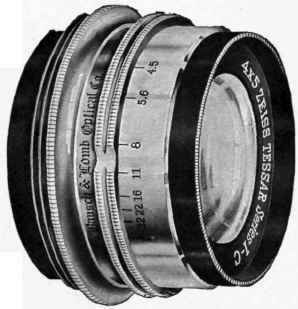 TESSAR Actual Size Illustration No. 54 See Paragraph No. 735