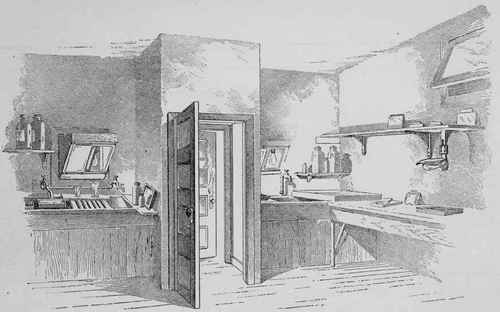 Illustration No. 4 Sectional View of Convenient Dark Room See Paragraph No. 15