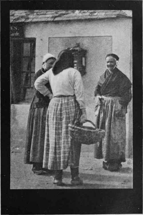 MORNING GOSSIP BRITTANY Study No. 5 By W. G. Corthell