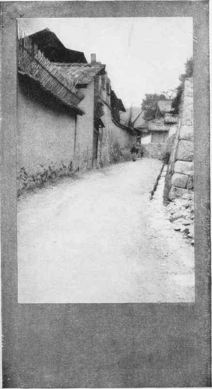 STREET IN OLD JAPAN Study No. 16   See Page 308 By Wm. II. Phillips