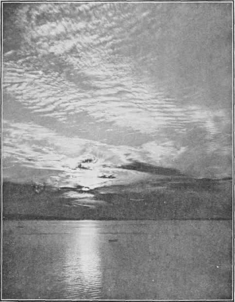SUNSET CLOUDS OVER BAY Study No. 25 By S. I. Carpenter