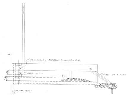 Profile of Paper Storage Drawer.
