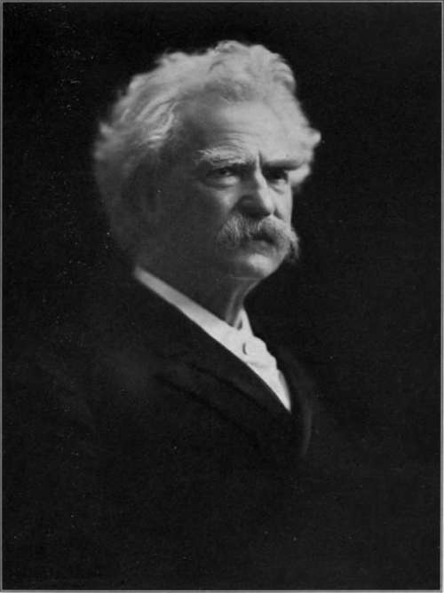 Mark Twain By H. Walter Barnett   Seed Plate London, England.