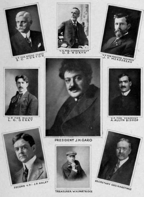 Officers Photographers' Association Of New England, 1911.