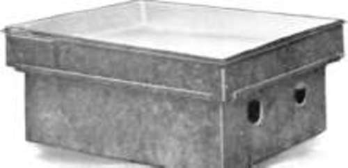 Front view, showing toning tray resting in water compartment.