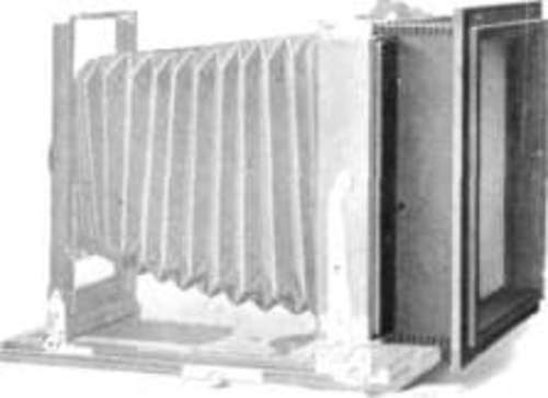 Showing Back attached to View Camera.