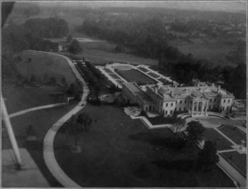 A Chestnut Hill Estate, From A Portrait Film Negative.