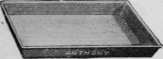 Japanned Iron Developing Tray