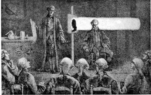 Fig. 1. Silhouette Picture from Old Print.