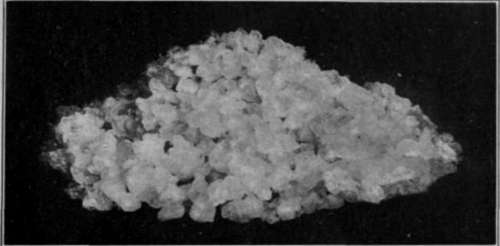 Fig. 2. Crystals of Thiosulphate of Soda or Hypo.