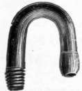 A bent Union for taking Gas from ordinary bracket