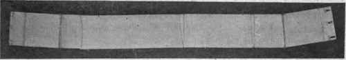 FiG. 216.   Belt of webbing fitted with darts.