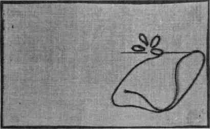 Fig. 237.   Lazy daisy stitch.