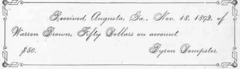 For Money On Account 383