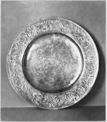 Fig. 78. Chased silver plate.