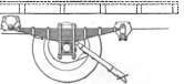 Arrangement of Springs for Taking Torsion and Thrust. This is called the Hotchkiss Drive.
