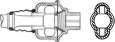 Detroit Ball Hearing Universal Joint.