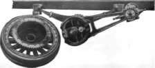 Kelley Radius Rod, Brake and Rear Axle Construction.