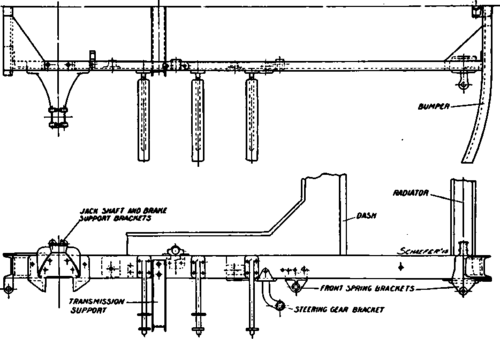 Knox Tractor Frame.