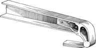Nash Frame showing Taper of Upper Flange.