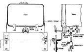 Pierce Arrow Gasolene Tank and Mounting.