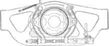 Pierce Arrow Propeller Shaft Brake.