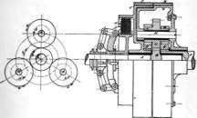 Planetary Transmission with Spur Gears.
