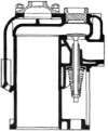 Sectional View of L Head Cylinder.