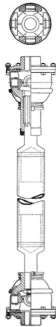Spicer Universal Joint and Propeller Shaft Assembly.