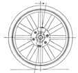 Trailer Effect when Castor Steering is Approximated by Including King Bolt.