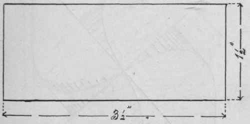 No 2 Visiting Card Rectangle Construction 3