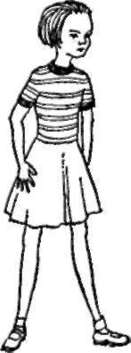 Flared skirt