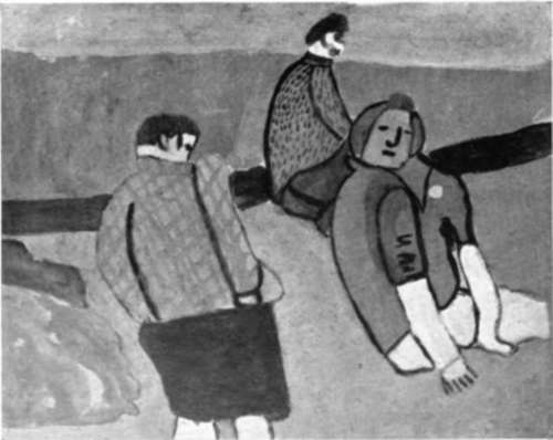 Picture made from three drawings
